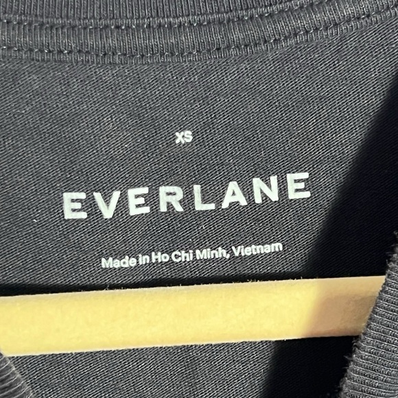 EVERLANE The Long Weekend Pocket Tank T-Shirt Maxi Dress 100% Cotton, XS - Picture 4 of 10